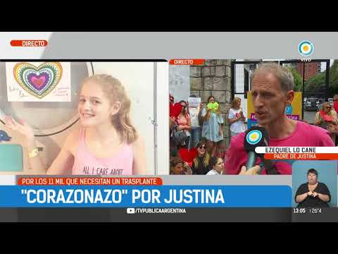 Corazonazo por Justicia Lo Cane  | #TPANoticias