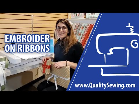 How Do I Embroider on Ribbon?