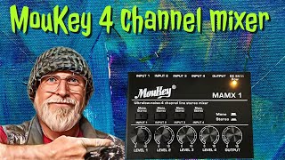 Video thumbnail for MouKey MAMX1 4-channel audio mixer by Only My Opinion Tech