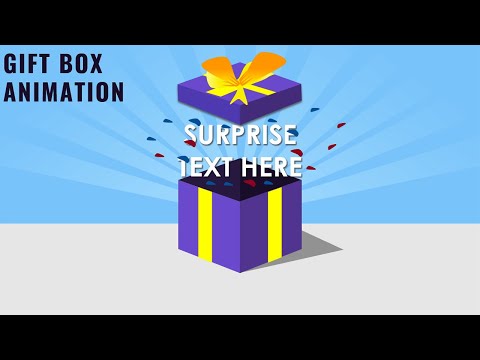 Gift Box Animation in PowerPoint