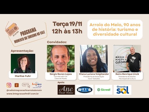 Arroio do Meio, 90 anos de história: turismo e diversidade cultural