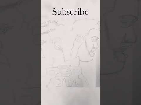 RRR drawing ||Ram charan ; NTR ||Ashrith art and crafts