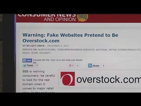 Avoid fake online retail websites