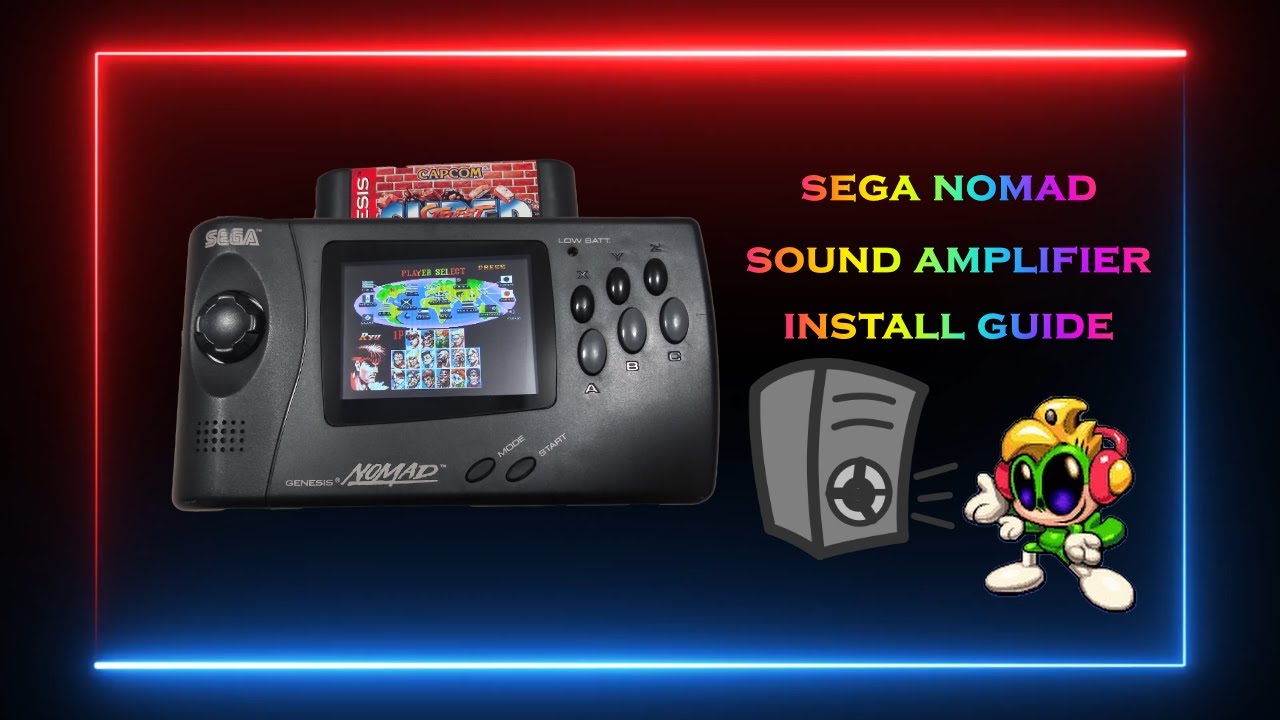 Sega Nomad Amplifier Install Tutorial