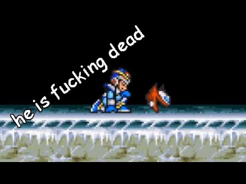 Zero is fu*king dead. Megaman X: The Red Cartridge