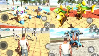 RGS Menu Use 🤑 | Dragon Head + Baby Spider + Dancing Fish Cheat Code in Indian Bike Driving 3d