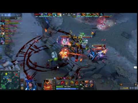 ▶️Newbee.uuu9 kills LFY.Super!  Newbee.uuu9 playing Bloodseeker LGD.Forever Young vs Newbee at The I