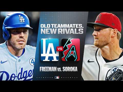 프레디 프리먼이 전 동료를 상대로 홈런을 터뜨렸습니다! | MLB 하이라이트
