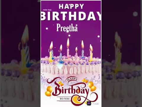preeta🍫💕birthday🍨🧸wishes#viral#subscribe#trend birthday song