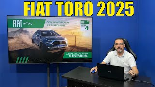 Fiat Toro 2025 - Novo motor 2.2 Diesel mais potent