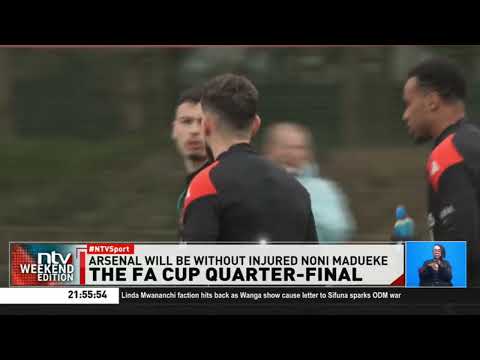 Arsenal to face Southampton in FA Cup quarter-final without Madueke