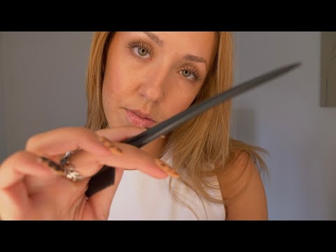 ASMR Scalp Check - Sectioning Your Hair RP