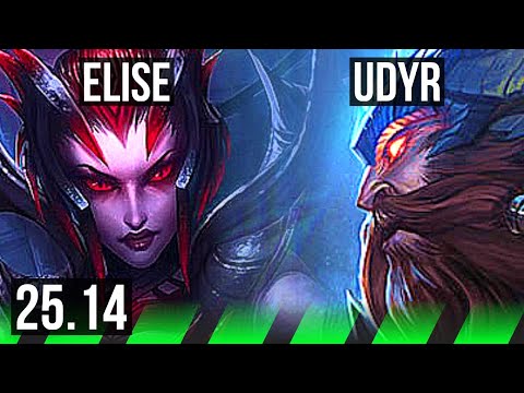 ELISE vs UDYR (JGL) | Legendary | KR Master | 25.14