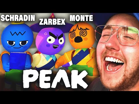 ZARBEX, MONTE und SCHRADIN ESKALIEREN beim BERGSTEIGEN?! | Peak | Part 1 | UNCUT