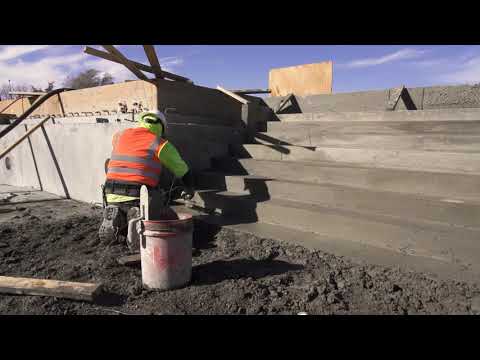 Renovations at Garden City's Big Pool, 11-3-2020, Garden City Kansas