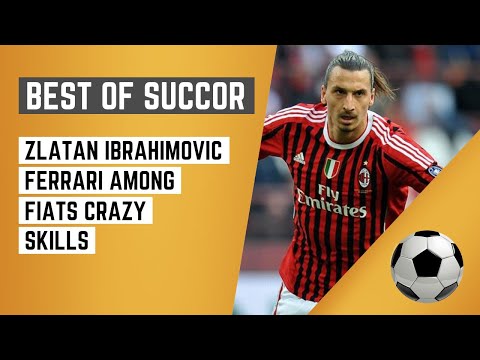 Zlatan Ibrahimovic - Ferrari Among Fiats  Amazing Skills