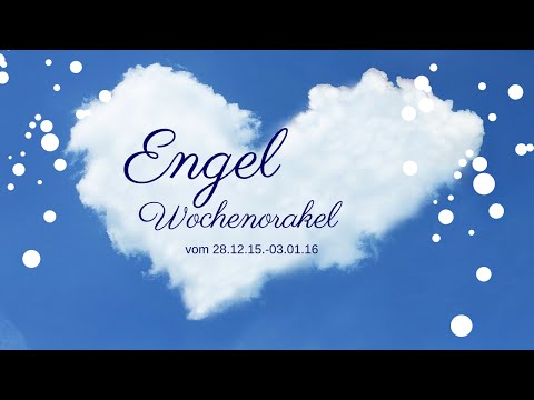 Engel-Wochenorakel vom 28.12.15 - 03.01.16 - Conny Koppers