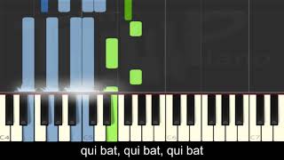 Maëlle - Toutes les machines ont un coeur (Piano facile avec paroles)