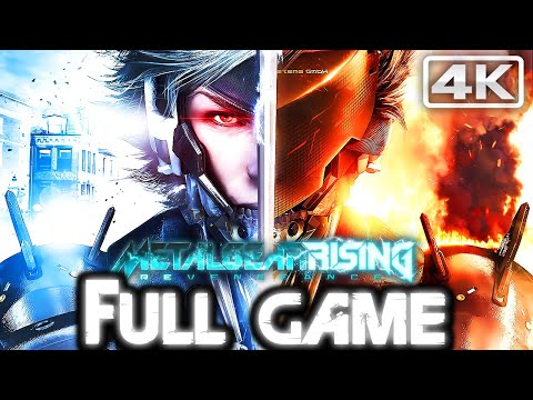 METAL GEAR RISING: REVENGEANCE Gameplay Walkthrough FULL GAME (4K 60FPS) No Commentary + DLC
