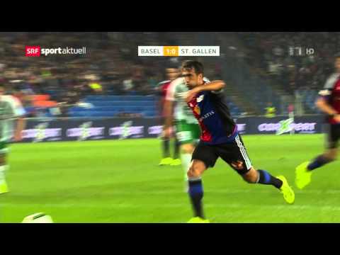 2015/16: 8. Runde - FC Basel vs FC St. Gallen 2:1 (1:0)