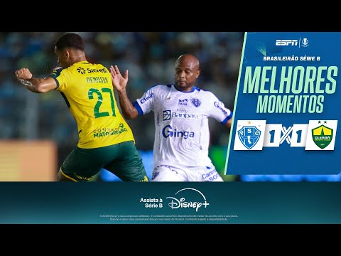 PAYSANDU ARRANCA EMPATE NO FIM CONTRA O CUIABÁ PELA SÉRIE B | Melhores momentos
