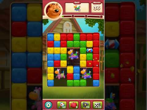 Toon Blast Level 161 - No Boosters