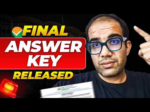 Jee 2026 | NTA Official Update | Final Anwser  Key Released | Vinay Shur Sir