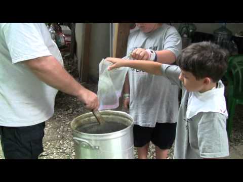 Wet-Hopped Homebrewing: Brew Day