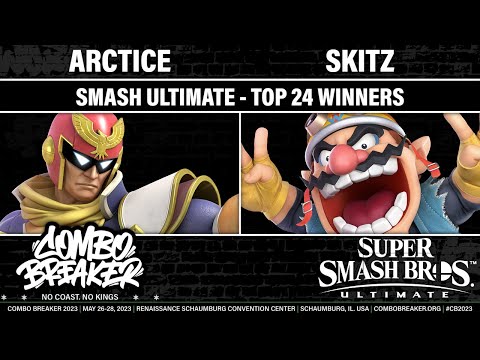 COMBO BREAKER 2023 TOP 24 WINNERS - Arctice (Captain Falcon) vs Skitz (Wario) - Smash Ultimate