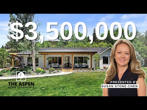 Inside A $3,500,000 Luxury Mountain Getaway Near Aspen Colorado