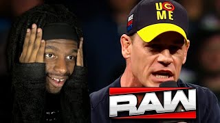 CENA WANTS TO WHAT?! | WWE John Cena Glasgow Heel Promo Reaction