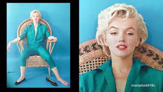 Sublime MARILYN MONROE at the peak of her BEAUTY (Le secret perdu par Obispo)
