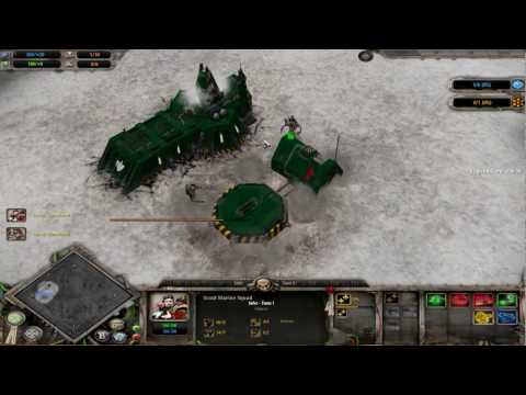 Warhammer 40000  Dawn of War - Soulstorm | Dark Angels vs Nights Lords