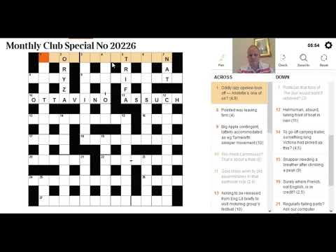 A Madly Obscure Cryptic - The Times Monthly Special