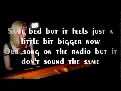 When I Was Your Man - Madilyn Bailey - Lyrics - 2013