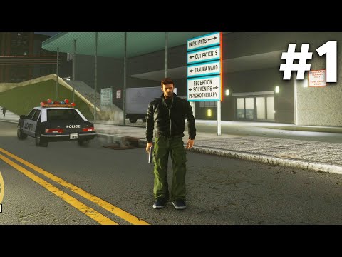 GTA 3 Definitive Edition Gameplay Walkthrough Part 1 - INTRO (PS5 4K)