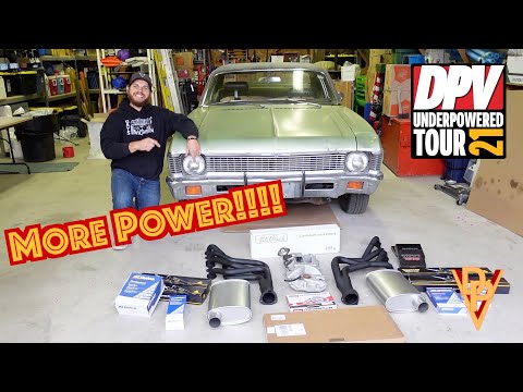 Edelbrock Performer Package Install for Small Block Chevy on a 72 Nova