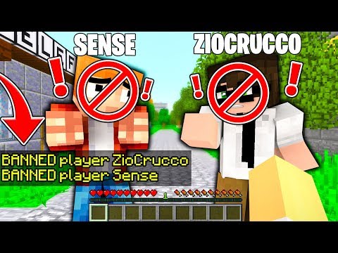 L’HACKER BANNA TUTTI I MIEI AMICI! - Avventure di Minecraft #30