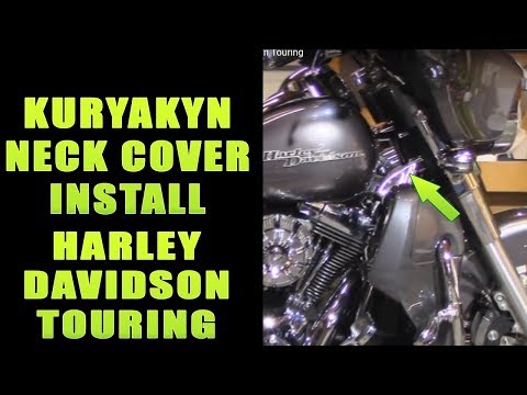 Hide That Messy Neck With A Kuryakyn Neck Cover Kit Harley Davidson Touring