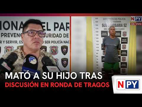 Mató a su hijo tras discusión en ronda de tragos