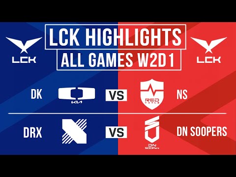 LCK Highlights ALL GAMES Week 2 Day 1 | LCK CUP 2026