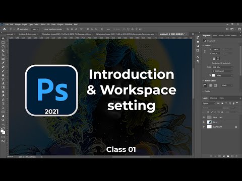 Intro & Workspace setup in Photoshop for Beginners - اردو / हिंदी`