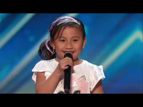 6 Year-Old Zoe Erianna's Full Audition singing "Born this Way" | Auditions | AGT 2023