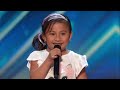 6 Year Old Zoe Erianna S Full Audition Singing Born This Way Auditions AGT 2023