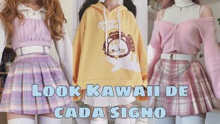 Look kawaii de cada signo