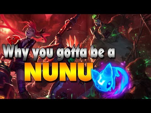 Nunu Buffed, Why you gotta be a NUNU | Nunu jungle w/ friends (League of Legends)