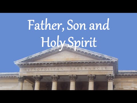 Father, Son and Holy Spirit