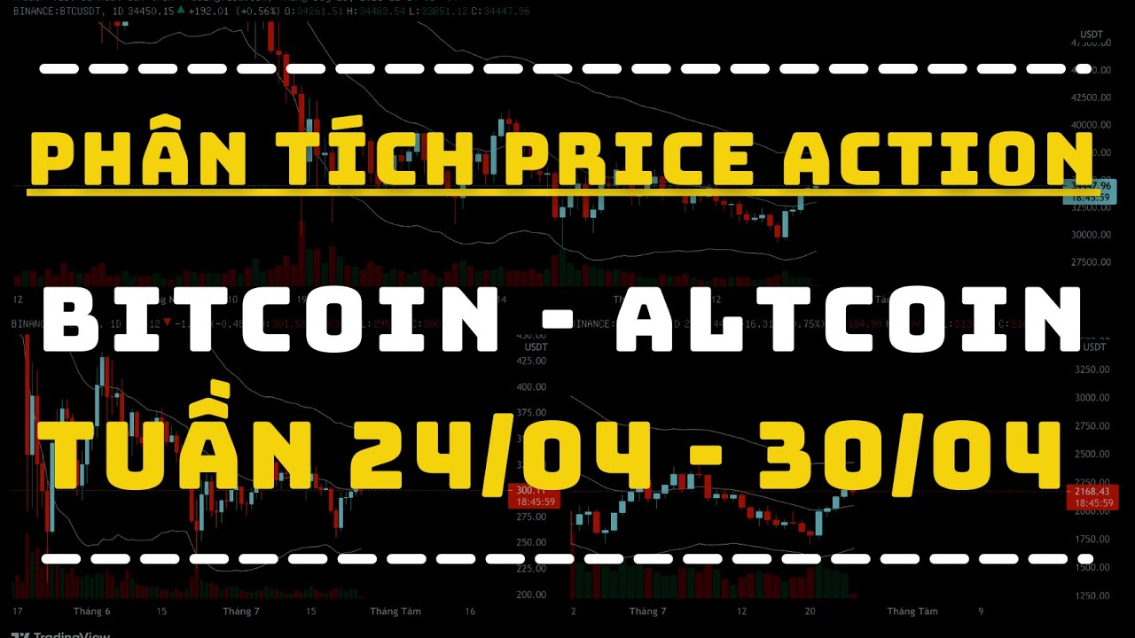 Phân Tích BITCOIN - ALTCOIN Theo Price Action Tuần 24-30/04