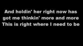 Right Where I Need To Be - Gary Allan(WithLyrics)