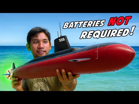 Building Giant Model Submarine powered by Elastropolymer